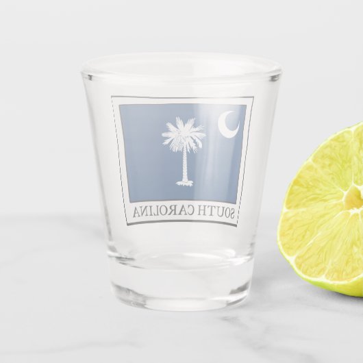 Verre A Shot Caroline du Sud (Dos)