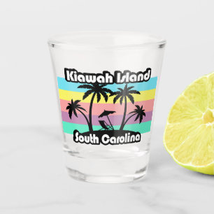 Verre A Shot Caroline du Sud de l'île Kiawah