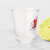 Verre A Shot Carpe japonaise Koi (Gauche)