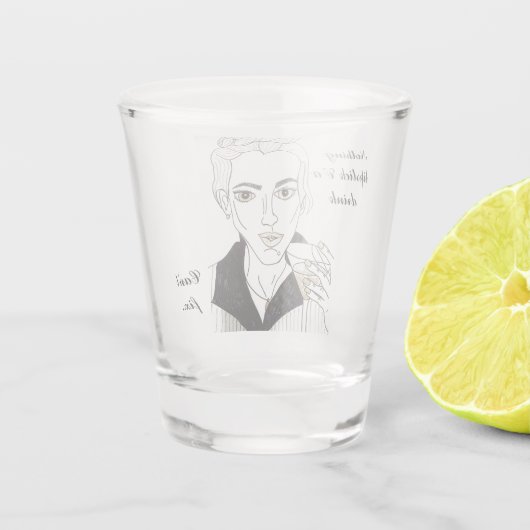 Verre A Shot Carrie  (Dos)