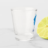 Verre A Shot Carte de la Grèce (Gauche)