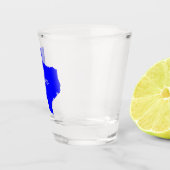 Verre A Shot Carte de l'État du Belong du Texas (Droite)