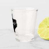 Verre A Shot Carte de l'état du Texas USA (Droite)