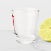 Verre A Shot Carte du drapeau portugais (Droite)