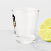 Verre A Shot Carte RD enregistré diététiste Cheetah Imprimer (Droite)