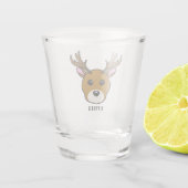 Verre A Shot Cartoon Deer (Dos)