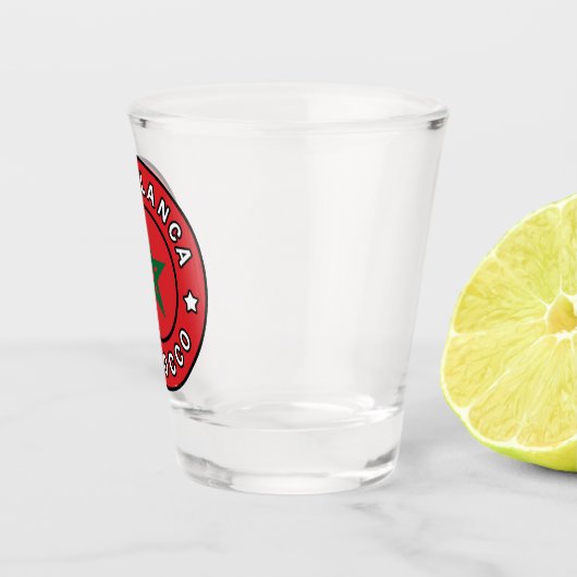 Verre A Shot Casablanca Maroc (Droite)
