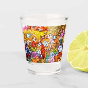 Verre A Shot Cat Musical Band