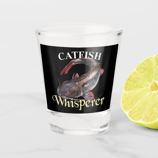 Verre A Shot Catfish Whisperer Dark (Devant)