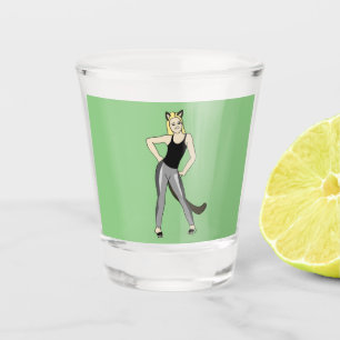 Verre A Shot catgirl