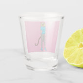 Verre A Shot catgirl (Dos)