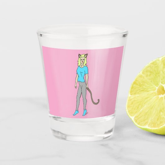 Verre A Shot catgirl (Devant)