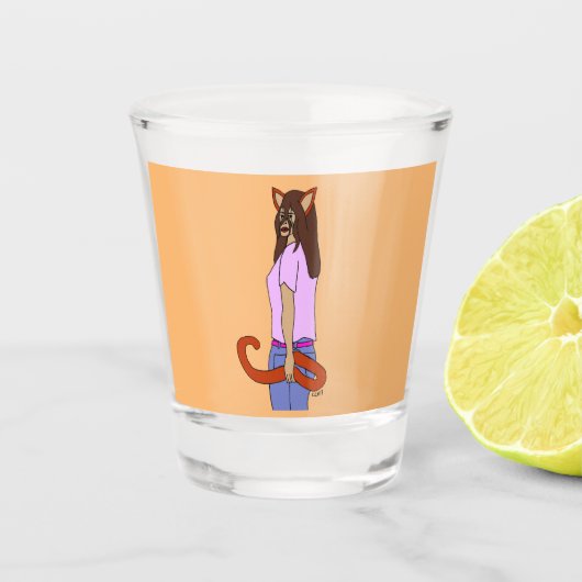 Verre A Shot catgirl (Devant)