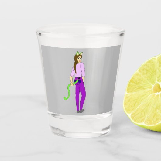 Verre A Shot catgirl (Devant)