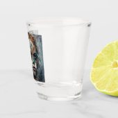 Verre A Shot Catrina Azul (Droite)