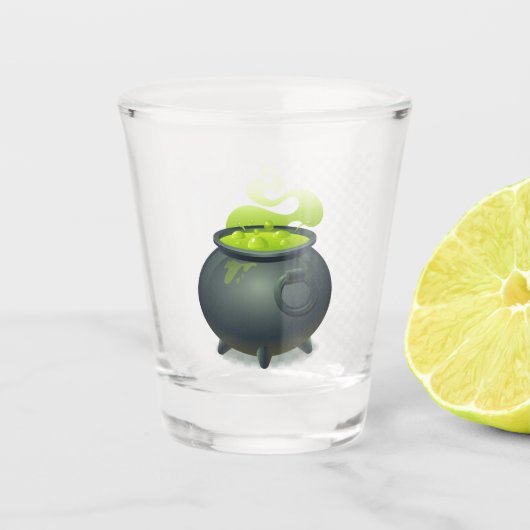 Verre A Shot Cauldron vert (Devant)
