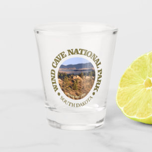 Verre A Shot Caverne NP de vent