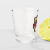 Verre A Shot Cedar Rapids Iowa (Gauche)