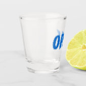 Verre A Shot Célébration de Grec d'Opa (Gauche)