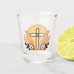Verre A Shot Célébrons la foi avec la récolte - Art Inspiration