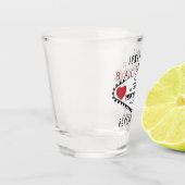 Verre A Shot Célibataire - Style Vegas - Rouge (Gauche)