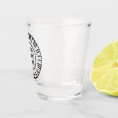 Verre A Shot Cercle de touches de piano Design (Droite)