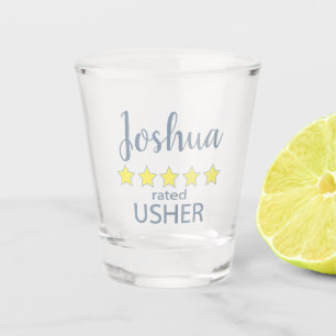 Verre A Shot Cérémonie de mariage et cortège 5 étoiles Héraut