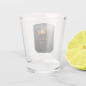 VERRE A SHOT CERF – COLLECTION DE CHASSE (Dos)
