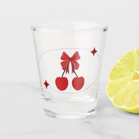 Verre A Shot Cerise (Devant)