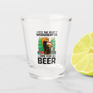 Verre A Shot C'est la période la plus merveilleuse pour un Père