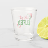 Verre A Shot C'est marrant, on s'en lasse de boire (Dos)