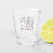 Verre A Shot Cette fille aime Halloween (Dos)