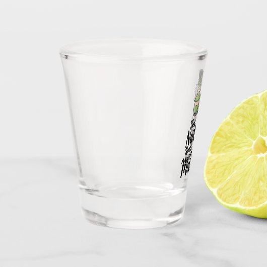 Verre A Shot Cette noix tourne sur Matcha Christmas Nutcracker (Gauche)