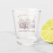 Verre A Shot Cette sorcière a besoin de café (Dos)