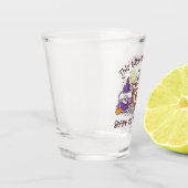 Verre A Shot Cette sorcière a besoin de café (Gauche)