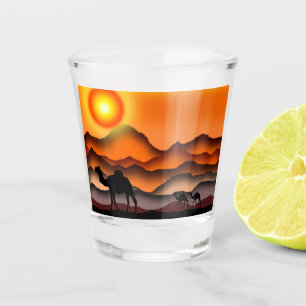 Verre A Shot Chameaux