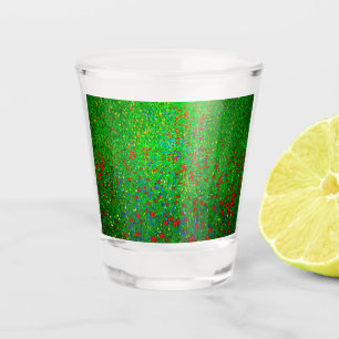Verre A Shot Champ de pavot Gustav Klimt