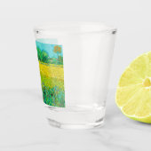 Verre A Shot Champ Van Gogh avec Irises près d'Arles (Droite)