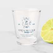 Verre A Shot Champagne sur glace | Bachelorette Après Ski (Devant)