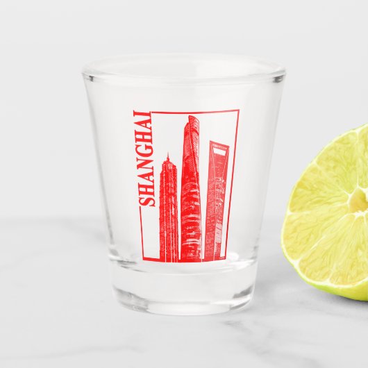 Verre A Shot Changhaï (Devant)