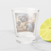 Verre A Shot Chaos sur les roues : Monster Truck Smash Derby (Dos)