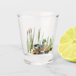 Verre A Shot Chasse au canard