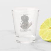 Verre A Shot Chasse aux faisans (Dos)