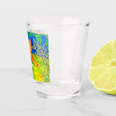 Verre A Shot Chat de nuit (Droite)