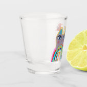 Verre A Shot Chat et oiseau (Gauche)