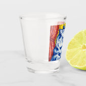 Verre A Shot Chat et ses chatons (Gauche)