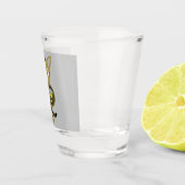 Verre A Shot Chat guerrier Chibi (Droite)