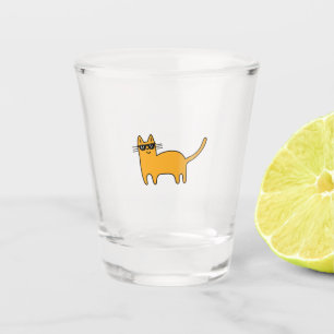 Verre A Shot Chat Lunettes de Soleil Cool