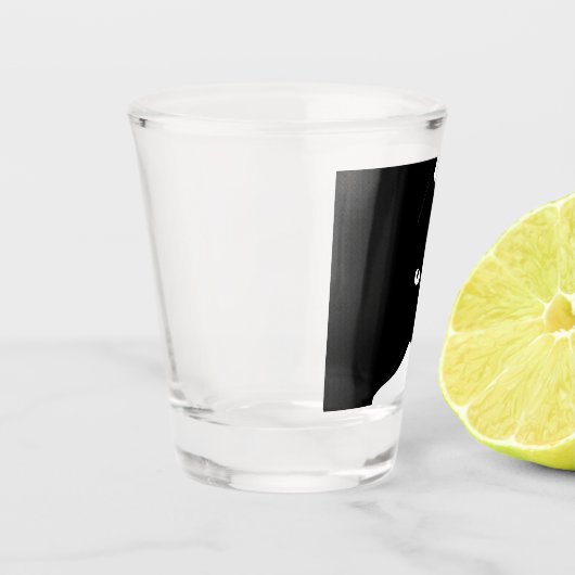 Verre A Shot Chat noir (Gauche)