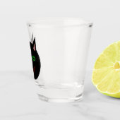Verre A Shot Chat noir d'Halloween (Droite)